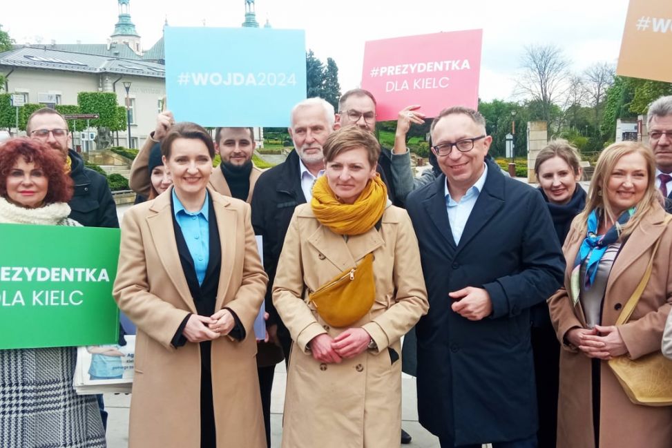 Ministerialne wsparcie Agaty Wojdy na finiszu kampanii
