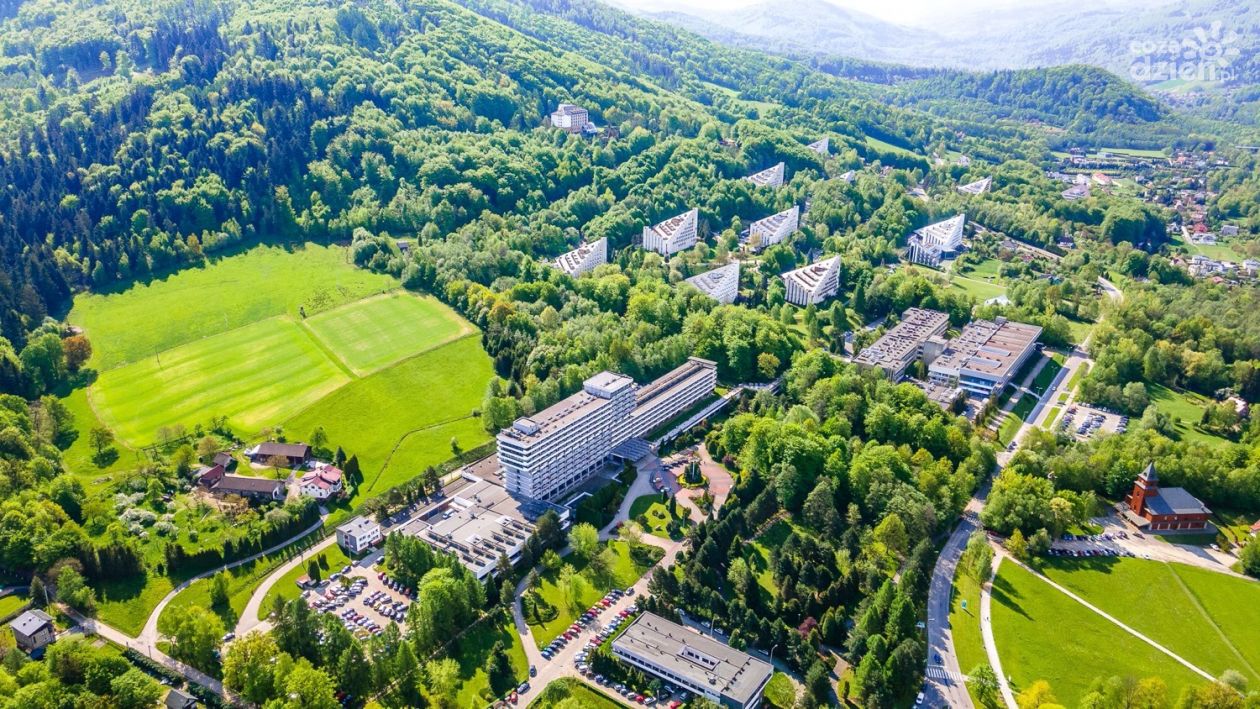 Uzdrowisko w górskiej miejscowości Ustroń - lecznicze uzdrowisko w górach