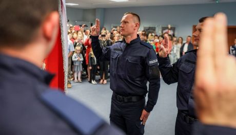 Nowi funkcjonariusze w świętokrzyskiej policji
