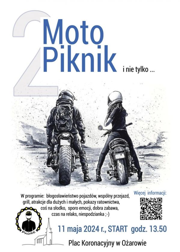 W Ożarowie będzie moto-piknik z poświęceniem pojazdów i modlitwą różańcową 