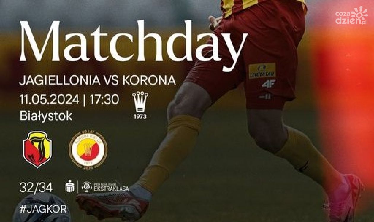 Jagiellonia Białystok - Korona Kielce [Live]