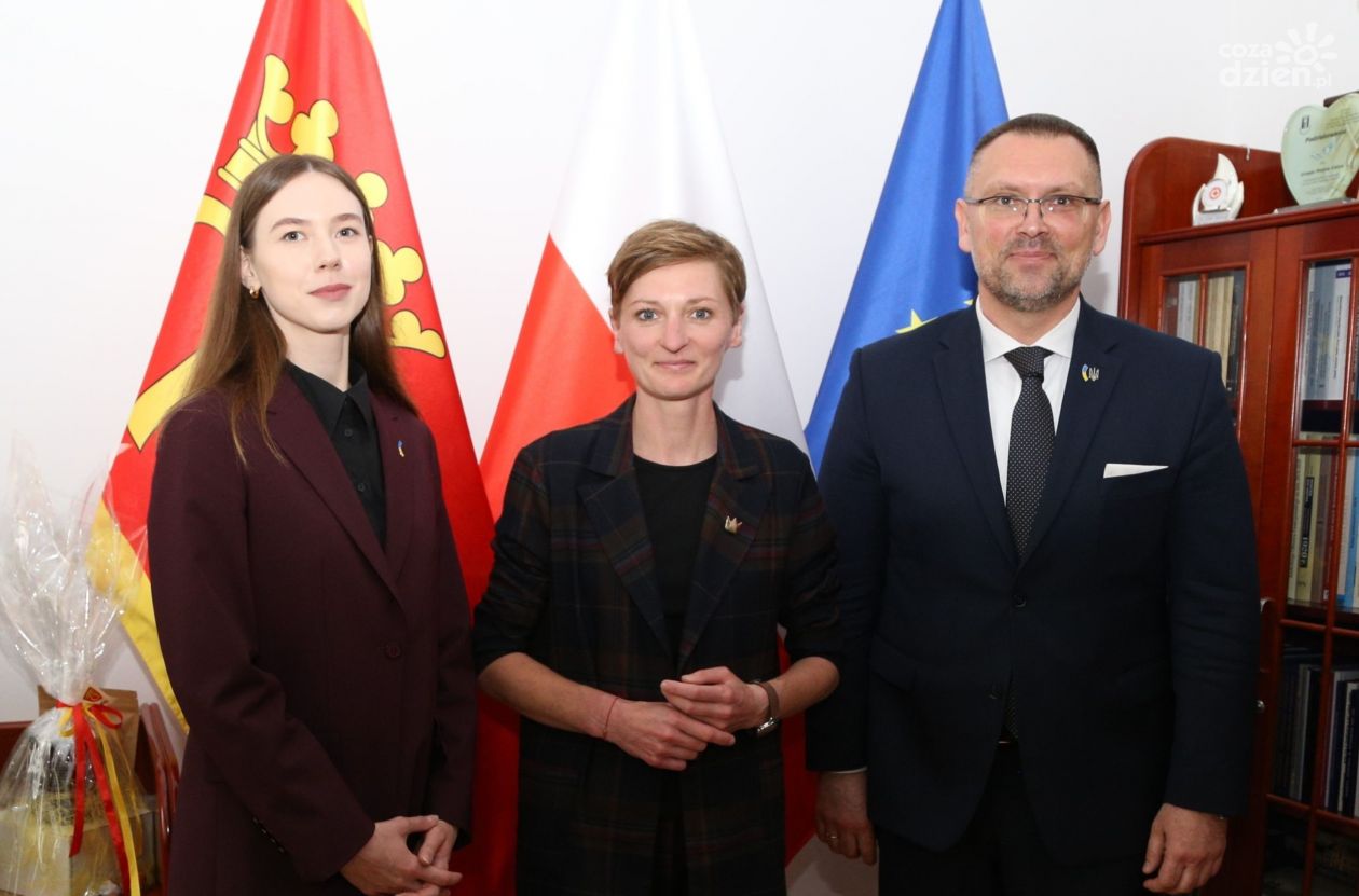 Konsul i wicekonsul Ukrainy z wizytą w Kielcach