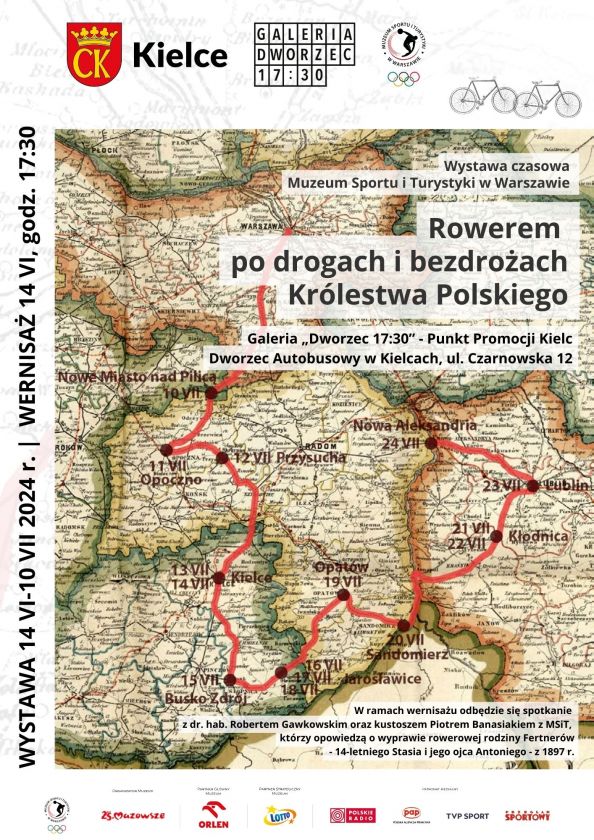 Wystawa o rowerowej wyprawie sprzed 127 lat