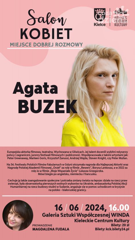 Agata Buzek w Salonie Kobiet