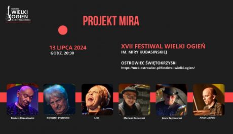 Ostrowiecki festiwal "Wielki Ogień" już w połowie lipca 