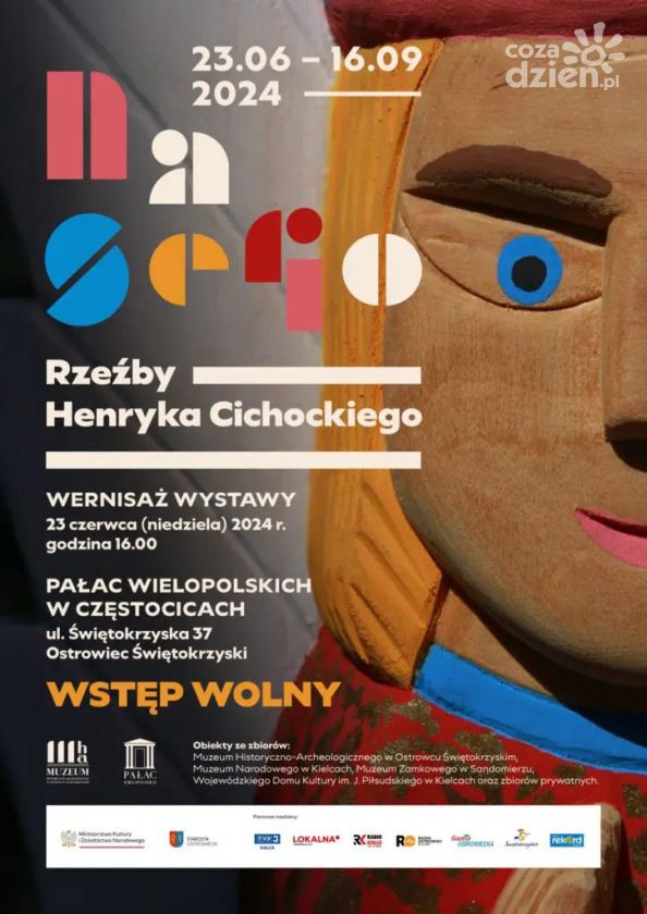 Premierowy pokaz rzeź Henryka Cichockiego w ostrowieckim muzeum