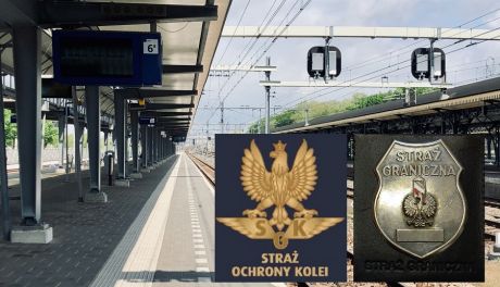 Współdziałanie funkcjonariuszy Placówki SG w Kielcach ze Strażą Ochrony Kolei