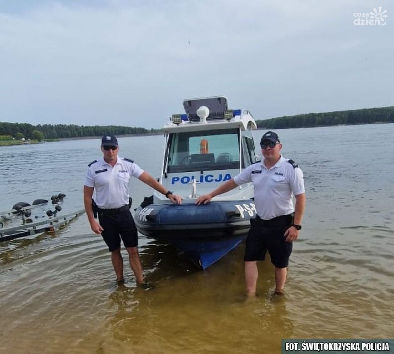Patrole wodne policji
