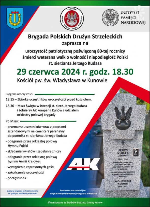 Kunowianie pamiętają o swoich bohaterach  