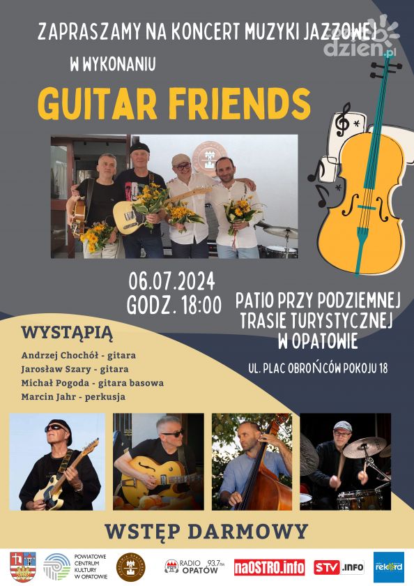 Guitar Friends zagrają w Opatowie