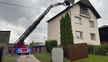 Burza w pow. skarżyskim. Najwięcej szkód w Łącznej