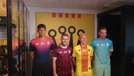 Nowe stroje Korony Kielce 