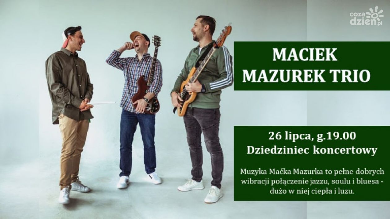 Maciek Mazurek Trio w ramach Lata w Filharmonii