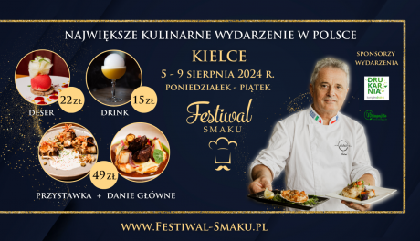 Kulinarne święto. Festiwal Smaku rusza w Kielcach