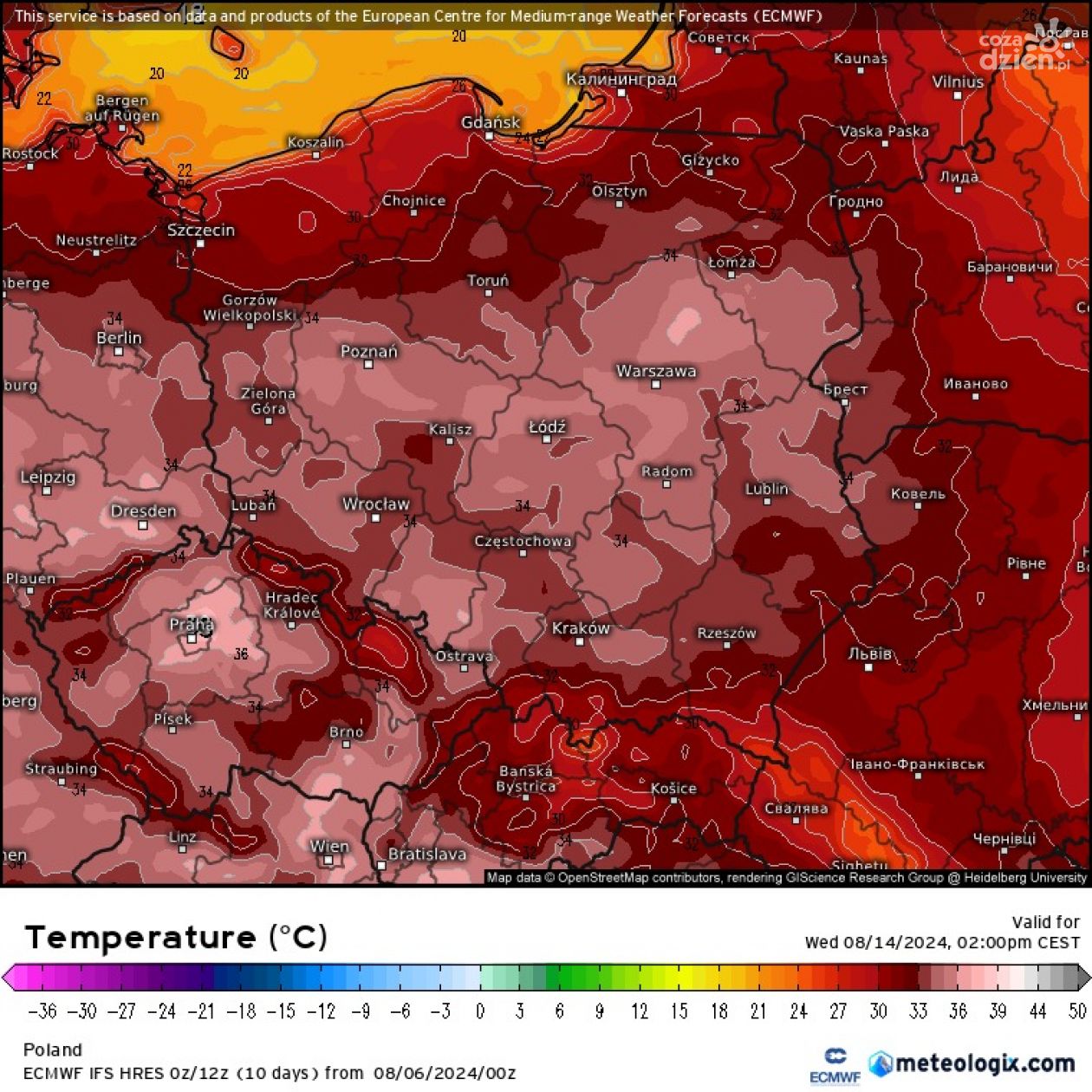 Fala upałów nadciąga