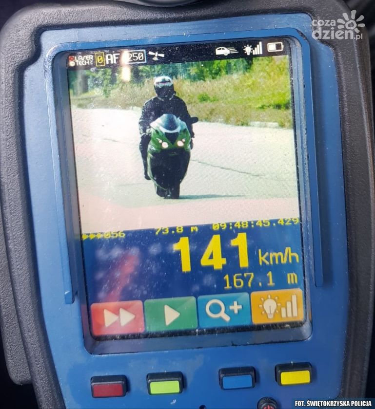 Pędził o 91 km/h za szybko