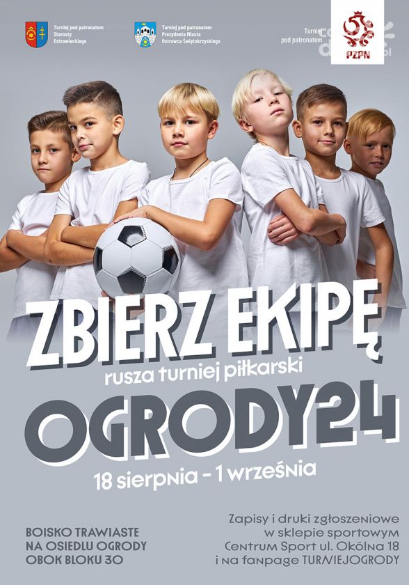 Rusza Turniej Dzikich Drużyn Ogrody 2024  