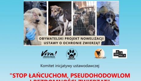 Ostrowieccy Animalsi też mówią "Stop łańcuchom, pseudohodowlom i bezdomności zwierząt" 