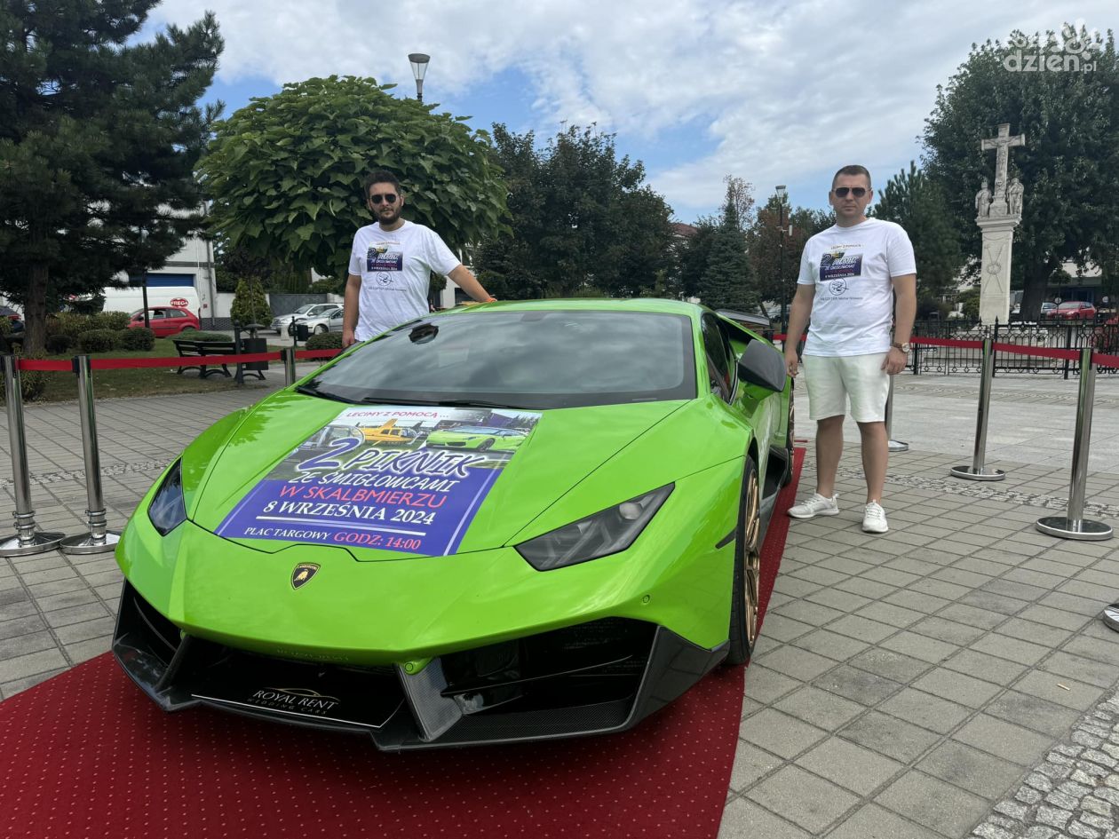 Lamborghini Huracan na rynku w Skalbmierzu