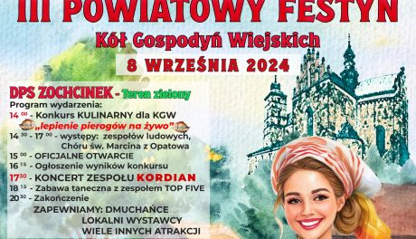 Święto tradycji, muzyki i smaków - tak będzie 8 września w Zochcinku