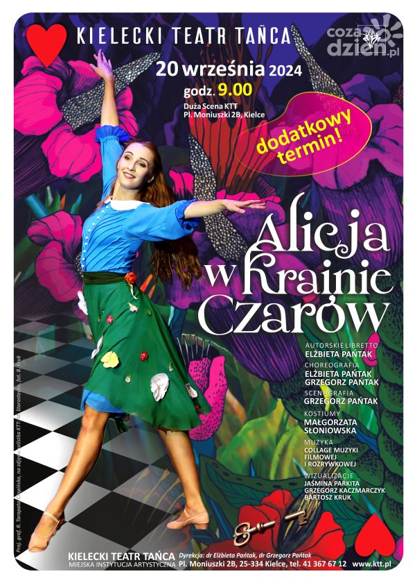 Alicja oczaruje widzów 19 i 20 września