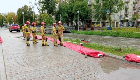 Ostrzeżenie dla Kielc przed silnymi opadami deszczu 