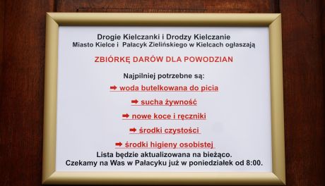 Kielce zbierają dary dla powodzian. Uruchomiono dwa punkty zbiórki