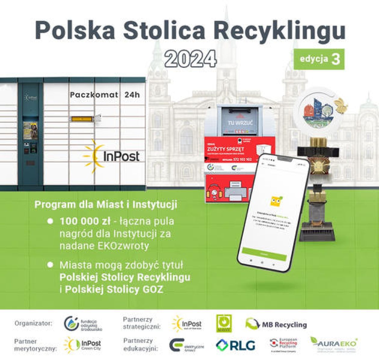 Kielczanie walczą o tytuł Polskiej Stolicy Recyklingu