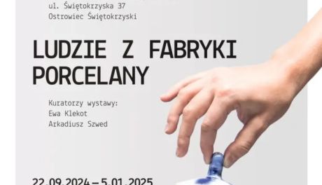 Ludzie z ćmielowskiej "porcelany"  na wystawie w ostrowieckim muzeum 