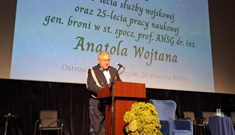 Podwójny jubileusz ostrowczanina gen. Anatola Wojtana 