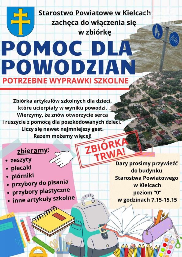 Pomóżmy dzieciom z powodzi