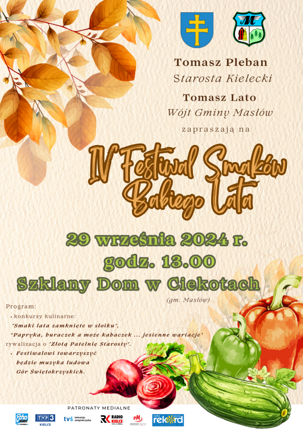 IV Festiwal Smaków Babiego Lata w Ciekotach