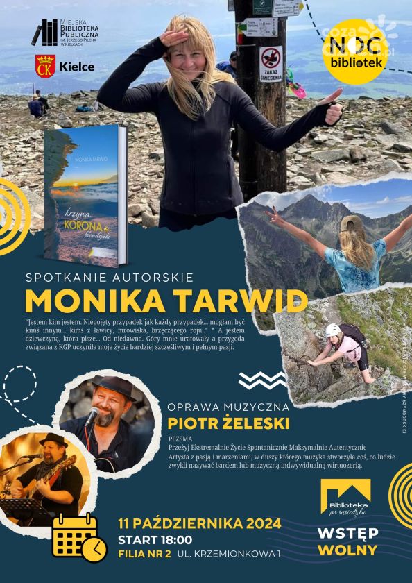 Spotkanie z Moniką Tarwid oraz Piotrem Żeleskim