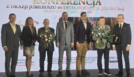 Wspomnienia i najnowsze odkrycia z Jaskini Raj podczas konferencji w Grand Hotel