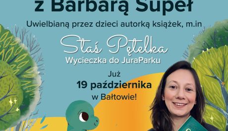 Barbara Supeł, autorka książek dla dzieci w Bałtowie 