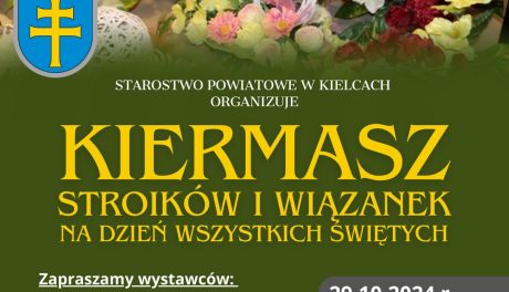 Zapraszamy na Kiermasz Stroików i Wiązanek na Dzień Wszystkich Świętych!