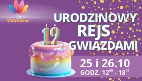 Urodzinowy Rejs z Gwiazdami w Galerii Ostrowiec