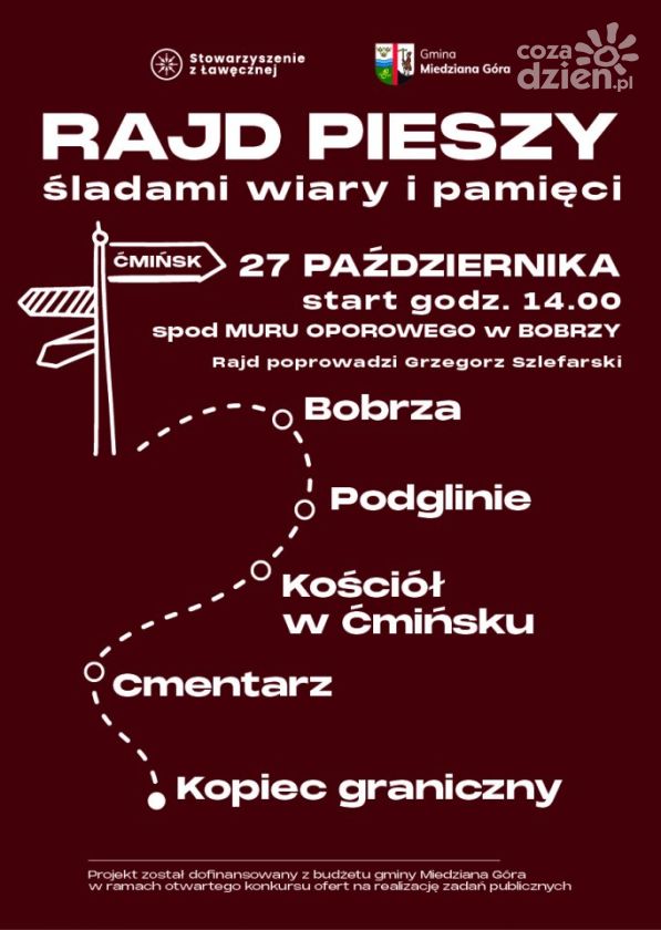 Rajd pieszy - Śladami Wiary i Pamięci!