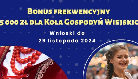 Finansowe bonusy za wyborczą frekwencję dla KGW  