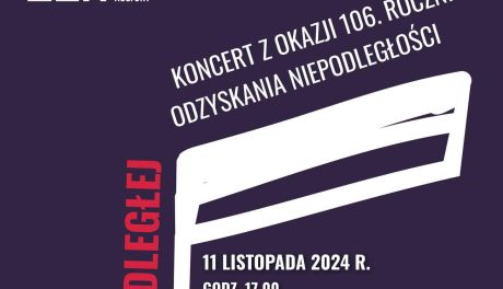 Zaproszenia na koncert "Dla Niepodległej" dostępne w Ostrowieckim Browarze Kultury