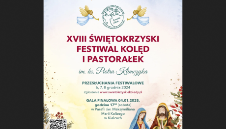 Ruszyły zapisy na Świętokrzyski Festiwal Kolęd i Pastorałek