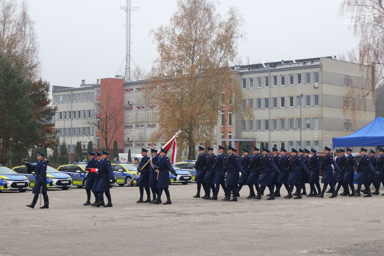 Ślubowanie nowych policjantów w Świętokrzyskiej Policji