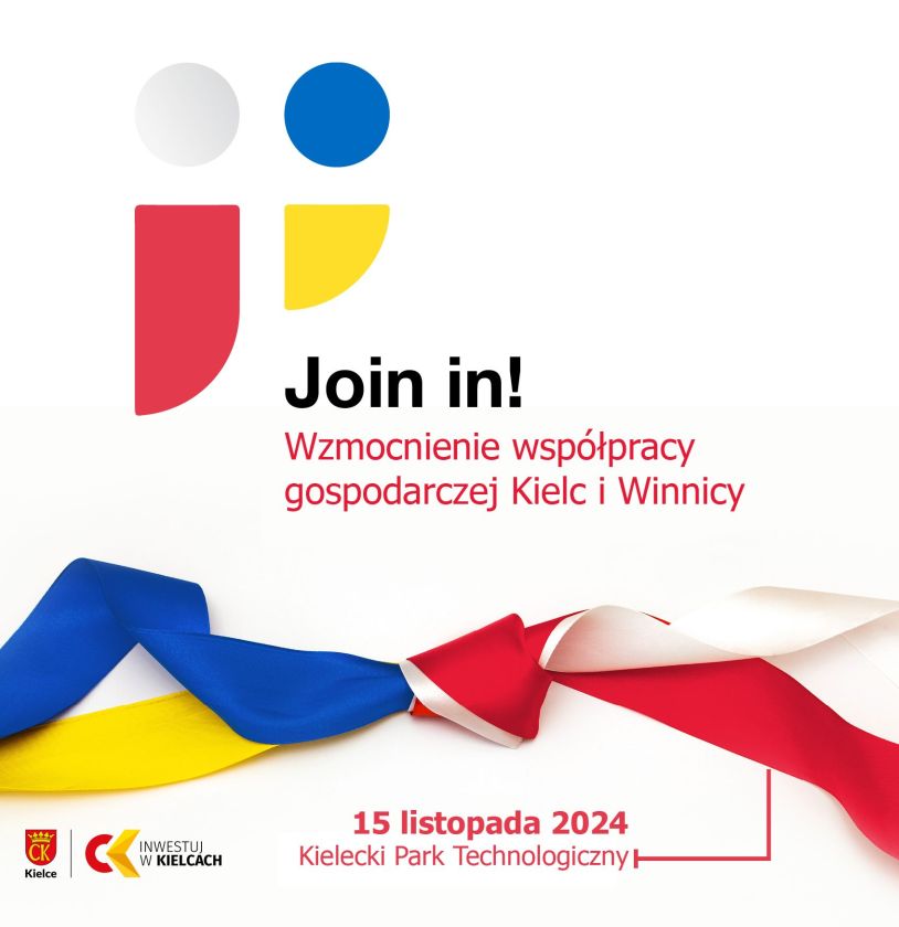 Join in! Wzmocnienie współpracy gospodarczej Kielc i Winnicy