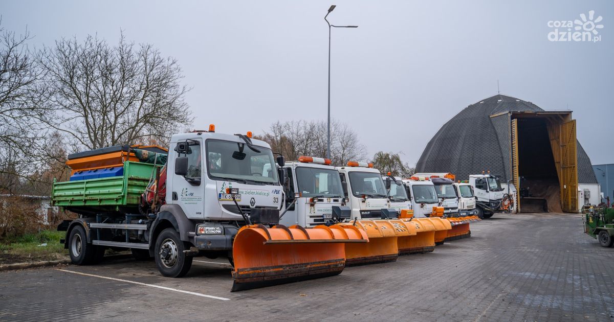 „Akcja Zima” w Kielcach rusza 1 listopada – zmiany w organizacji prac i całodobowy dyżur od grudnia