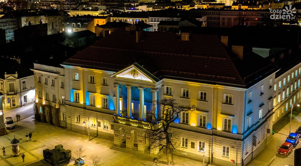 Kielce solidaryzują się z Ukrainą w 1000. dniu napadu Rosji