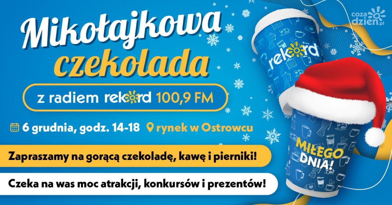 Magiczne Mikołajki w Ostrowcu Świętokrzyskim z Radiem Rekord