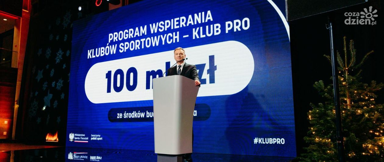 Ministerstwo Sportu i Turystyki wsparło KSZO w ramach programu Klub Pro!
