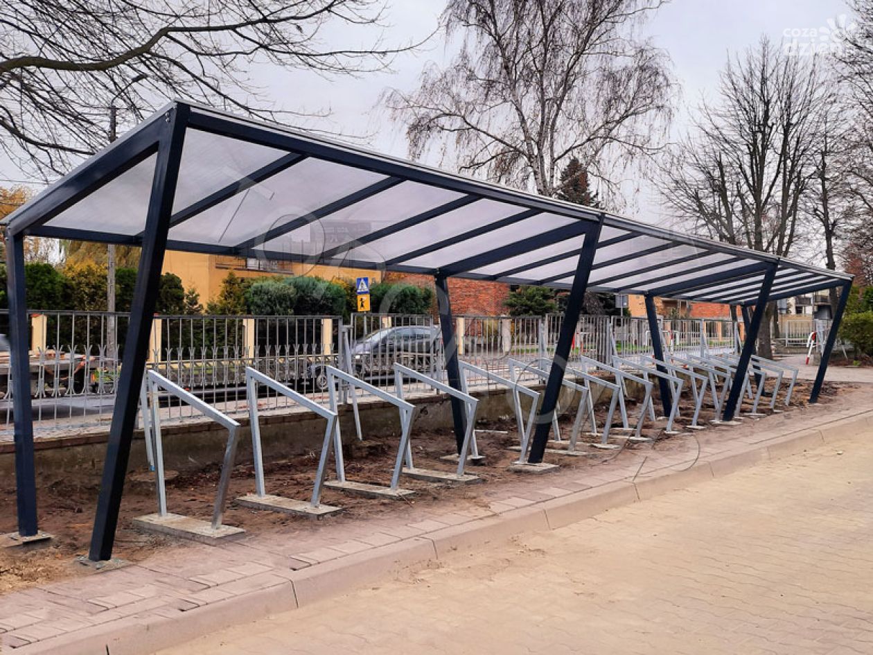 Wiaty rowerowe pojawią się na ulicach Ostrowca 