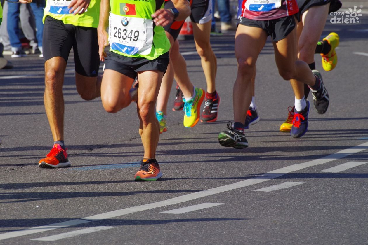 Przygotowania przed startem Zimowego Maratonu Świętokrzyskiego 