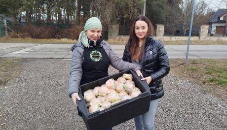 Ostrowieccy wolontariusze  WOŚP nakarmieni przez Radę  Osiedla Ogrody 